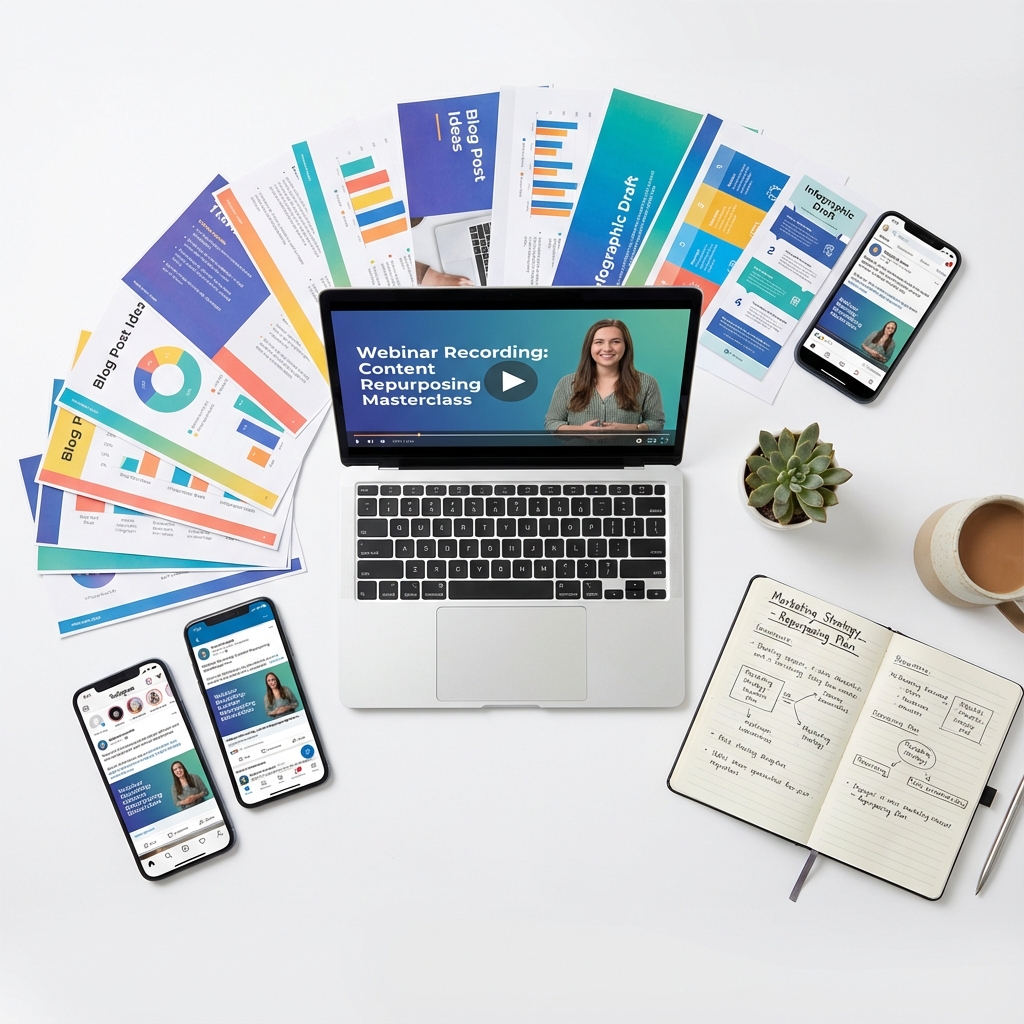 Marketing content repurposing